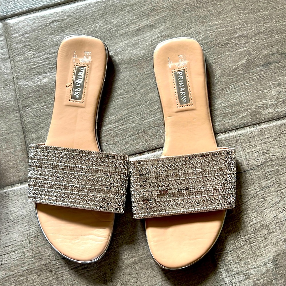 Rhinestone sandals